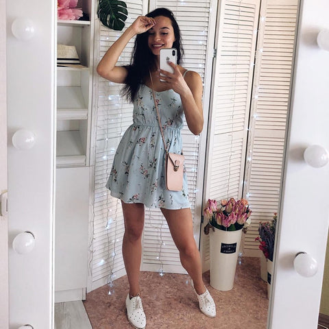 Hugcitar tie dye slip backless sexy 2019 summer autumn women fashion high waist slim party elegant bodycon midi dress